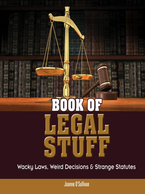 Title details for Book of Legal Stuff by Joanne O'Sullivan - Available
